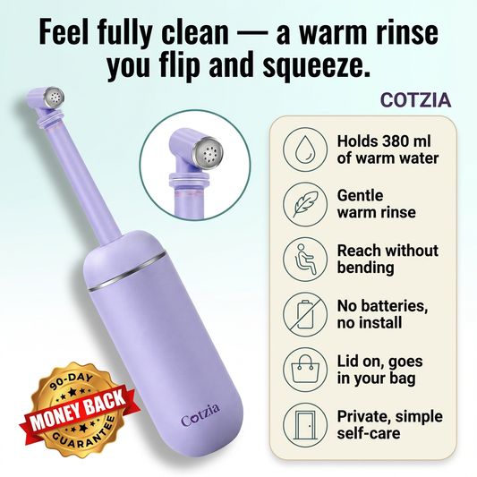 Cotzia Post Partum Bidet — what it is and the reasons to choose it