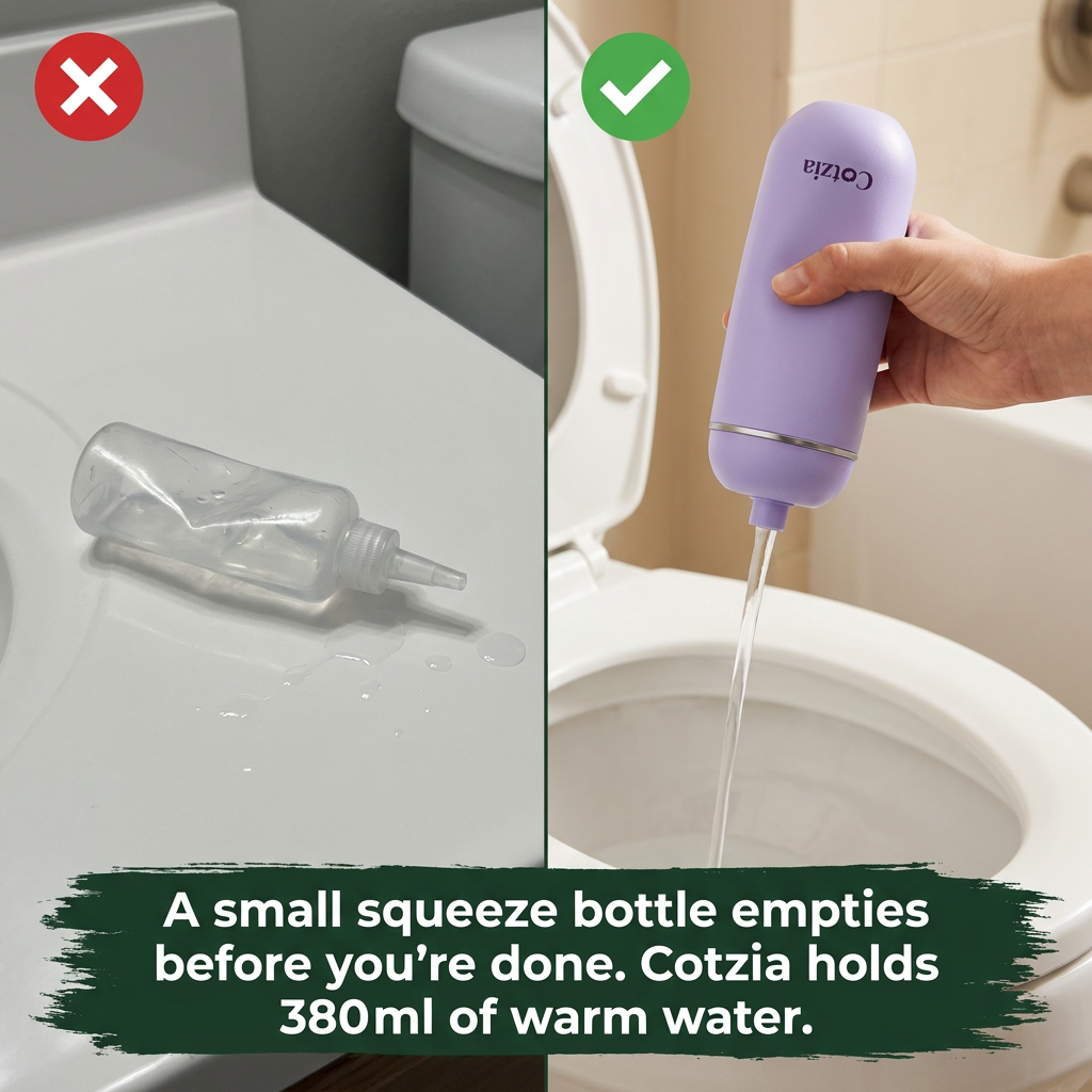 Cotzia Post Partum Bidet — compared with a cheap alternative
