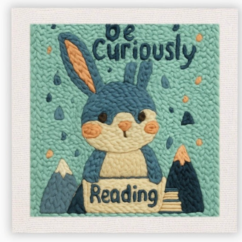 Cotzia™ Cozy Rainy Fox Punch Needle Kit