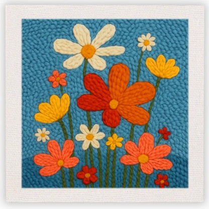 Cotzia™ Cozy Rainy Fox Punch Needle Kit